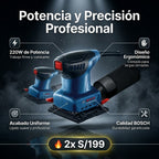 Combo 2 LIJADORAS BOSCH