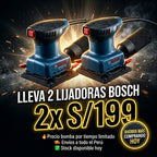 Combo 2 LIJADORAS BOSCH
